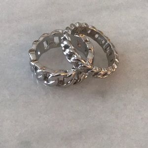 Lia Sophia Stackable Rings size 6